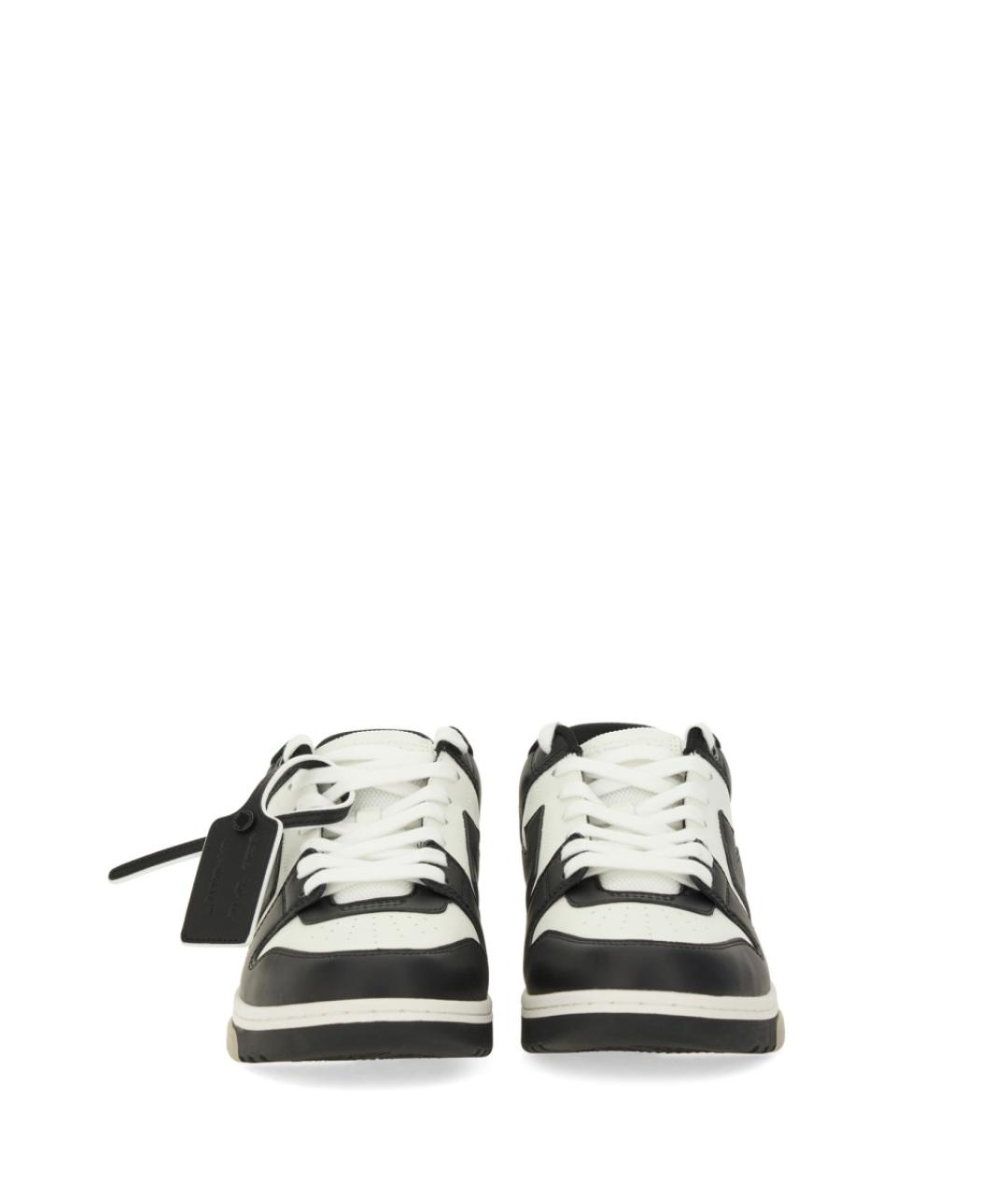 OFF-WHITE Черные низкие кроссовки / кеды, фото 5