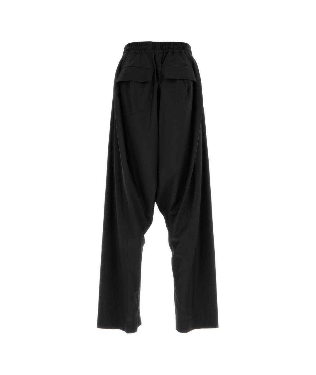 VIVIENNE WESTWOOD Черные шерстяные повседневные брюки, фото 2