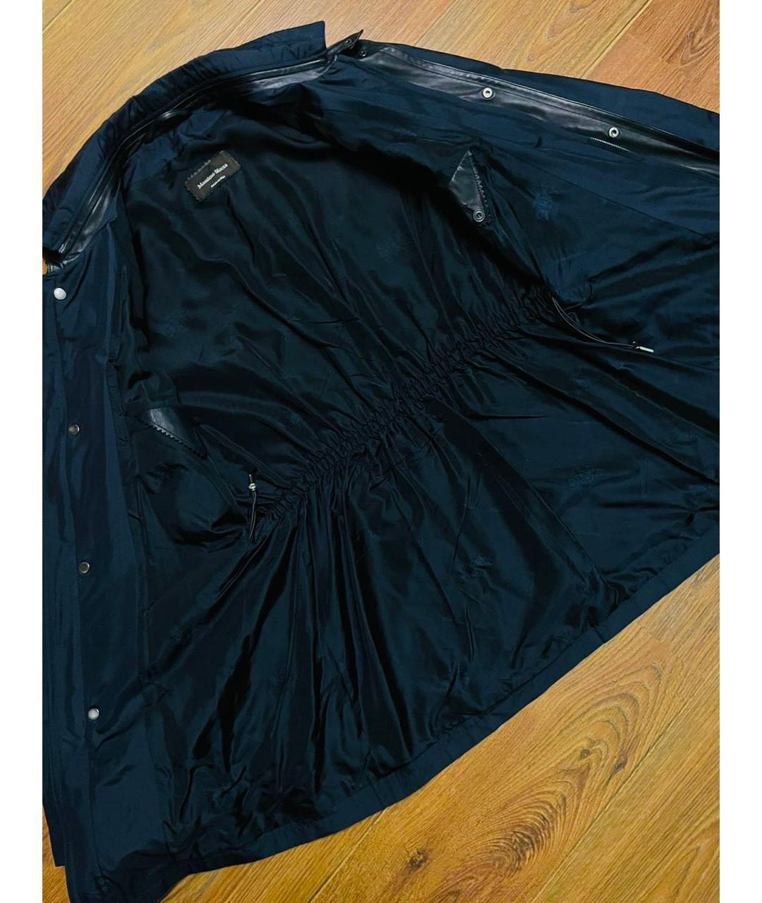 MASSIMO SFORZA Темно-синяя шелковая куртка, фото 2