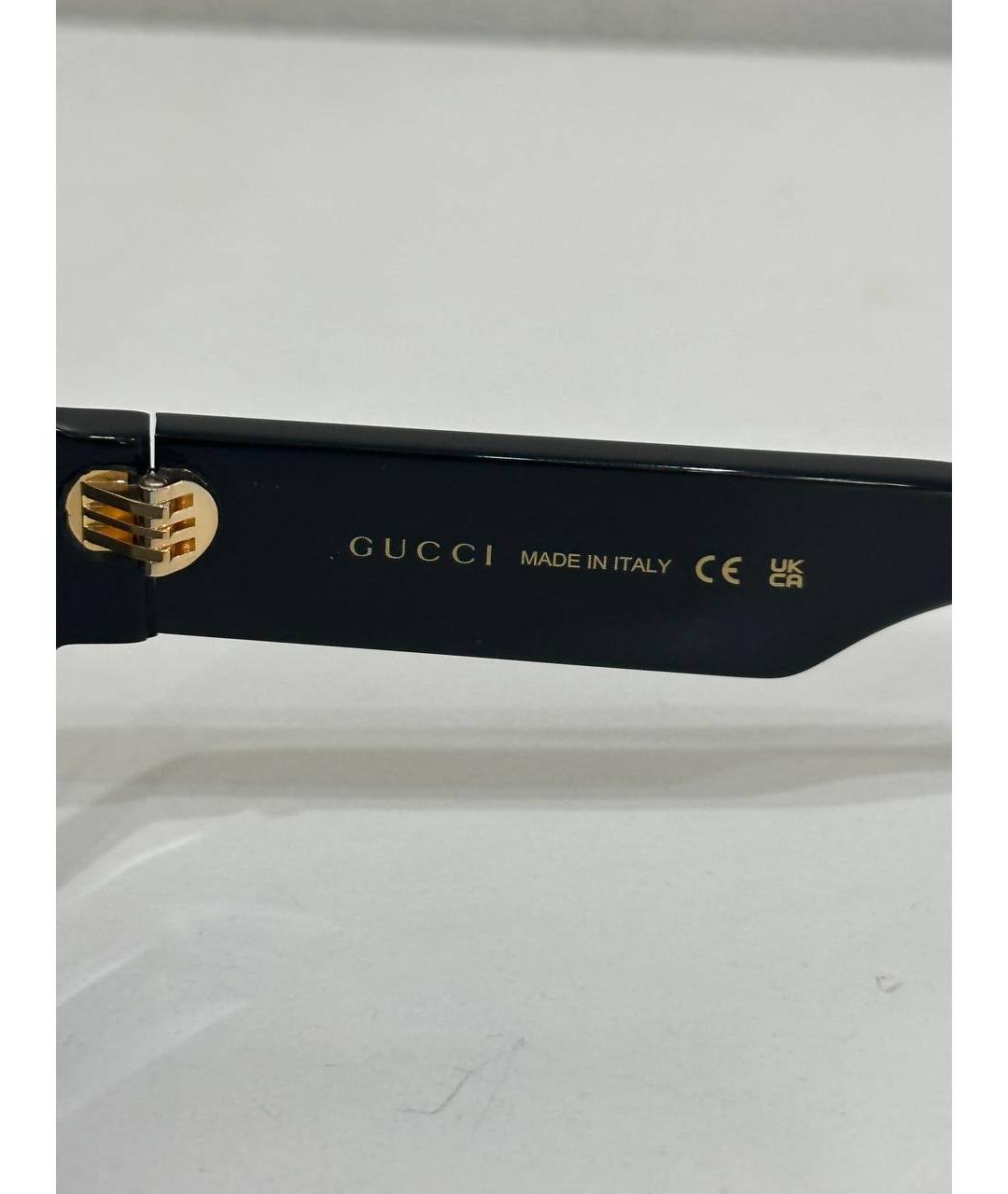 GUCCI Черные солнцезащитные очки, фото 4