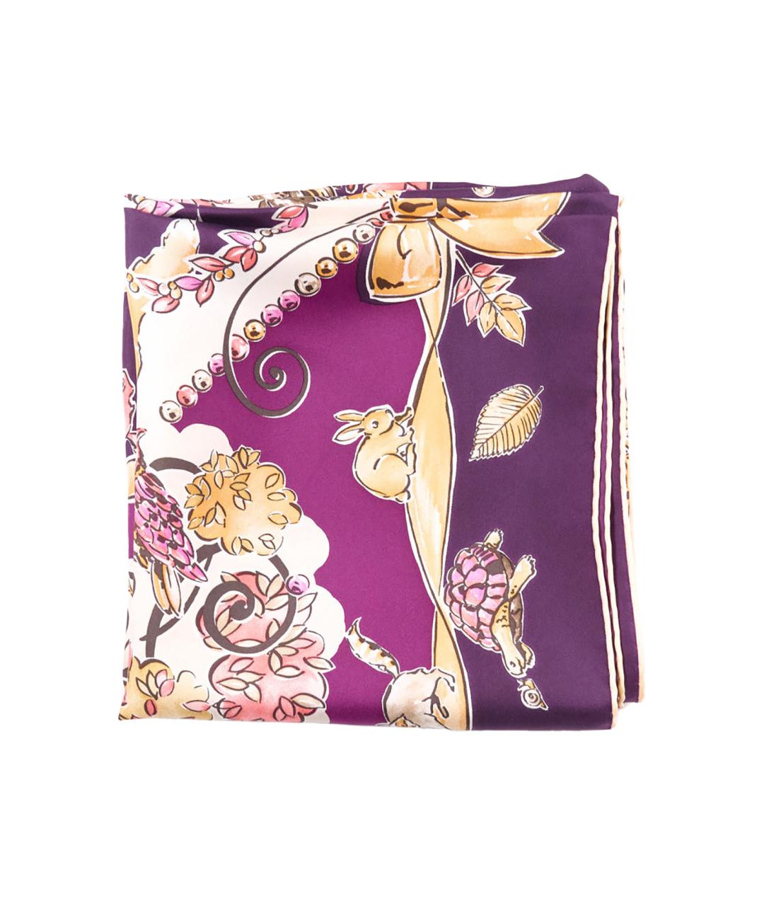 FERRAGAMO Фиолетовый платок, фото 1