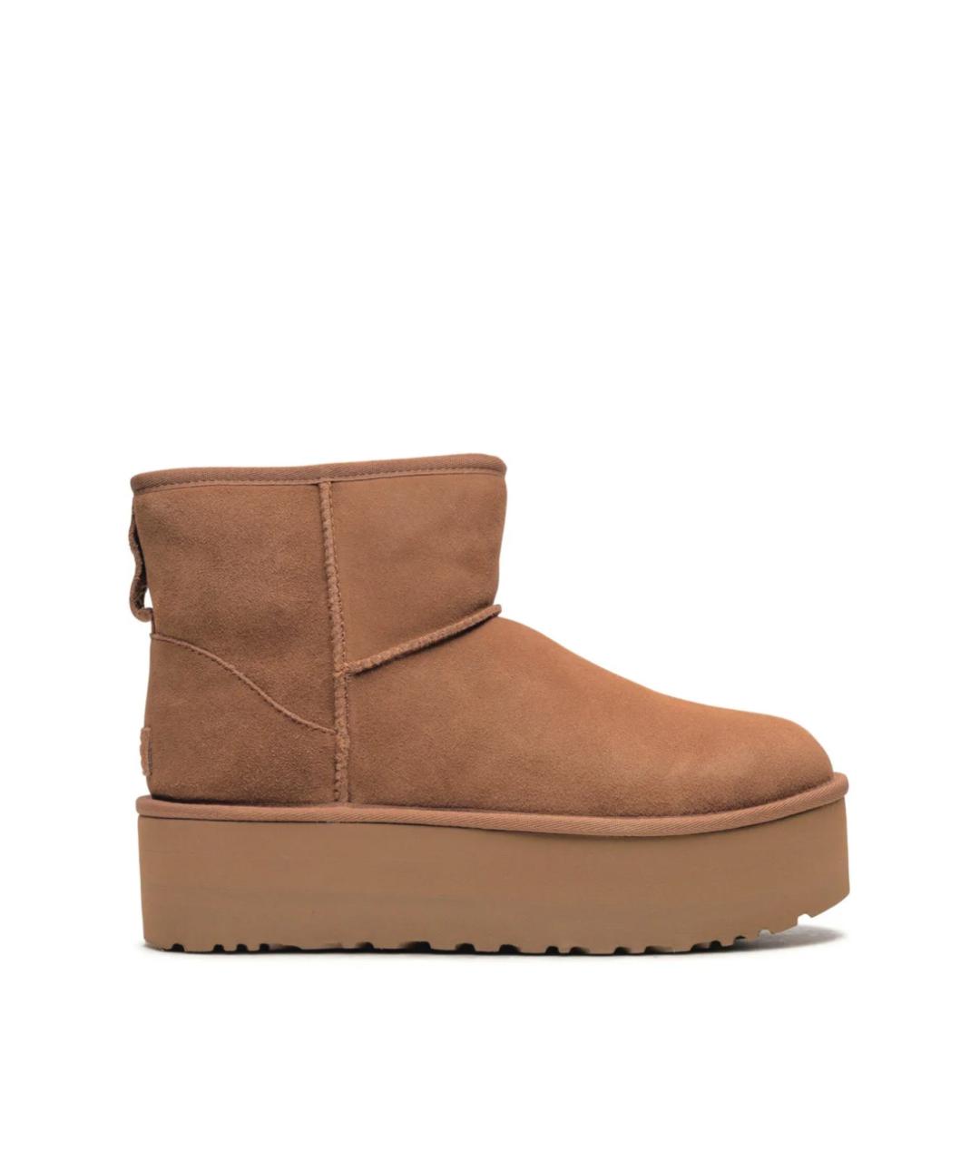 UGG AUSTRALIA Коричневые замшевые ботинки, фото 1