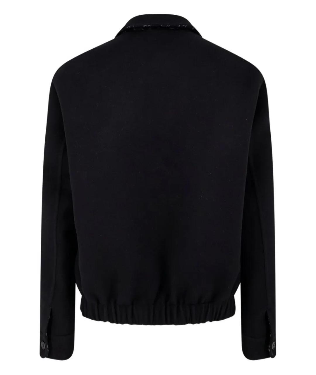GUCCI Черная шерстяная куртка, фото 2