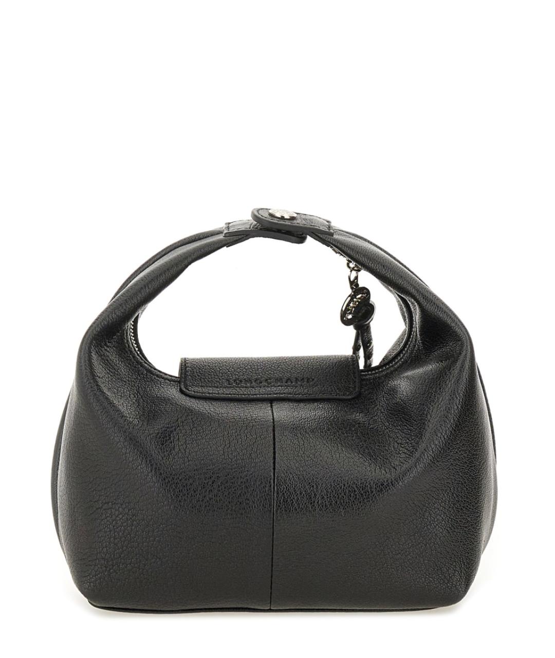 LONGCHAMP Черная сумка с короткими ручками, фото 2