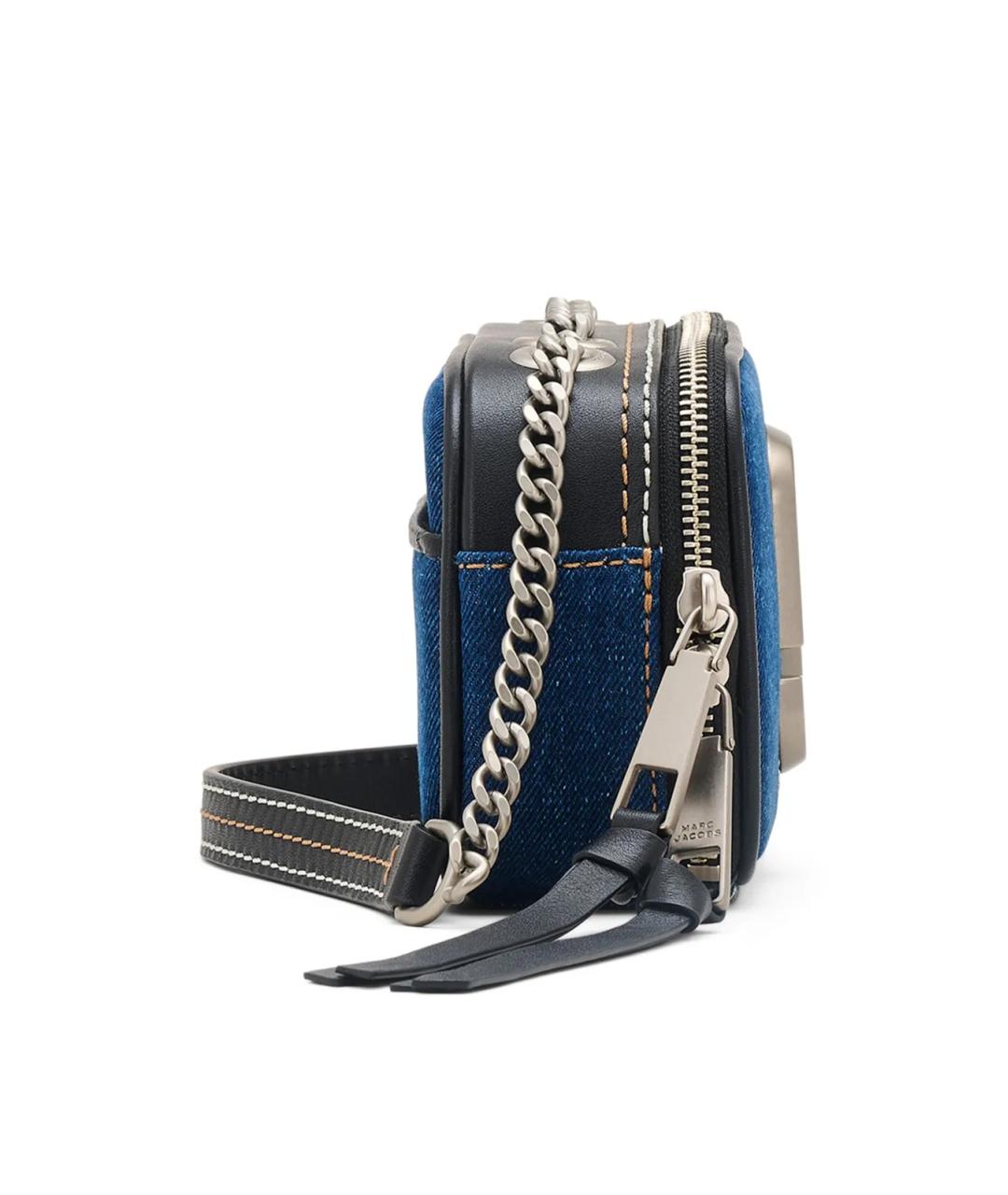 MARC JACOBS Синяя кожаная сумка через плечо, фото 3