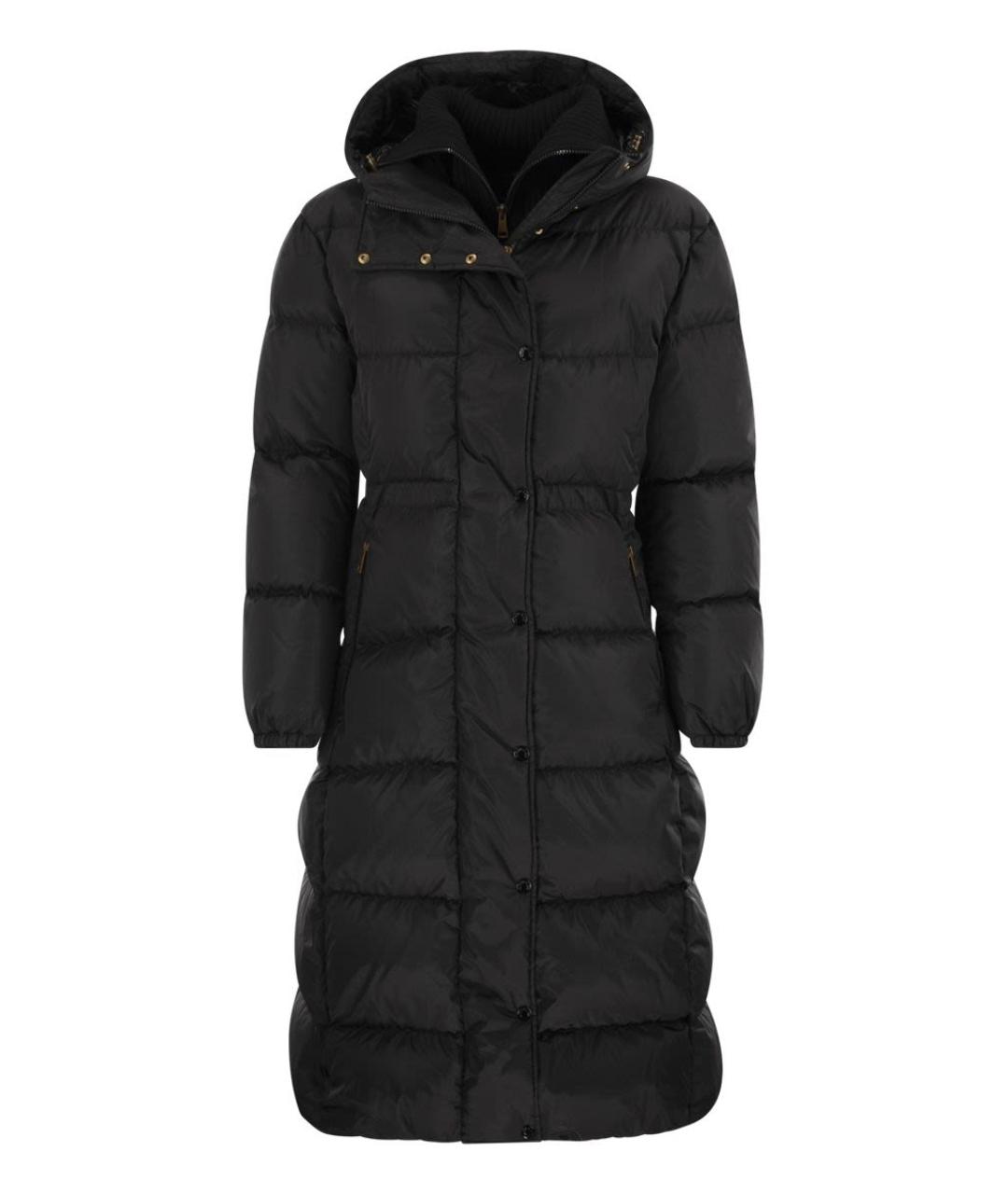 MONCLER Черная полиамидовая куртка, фото 1