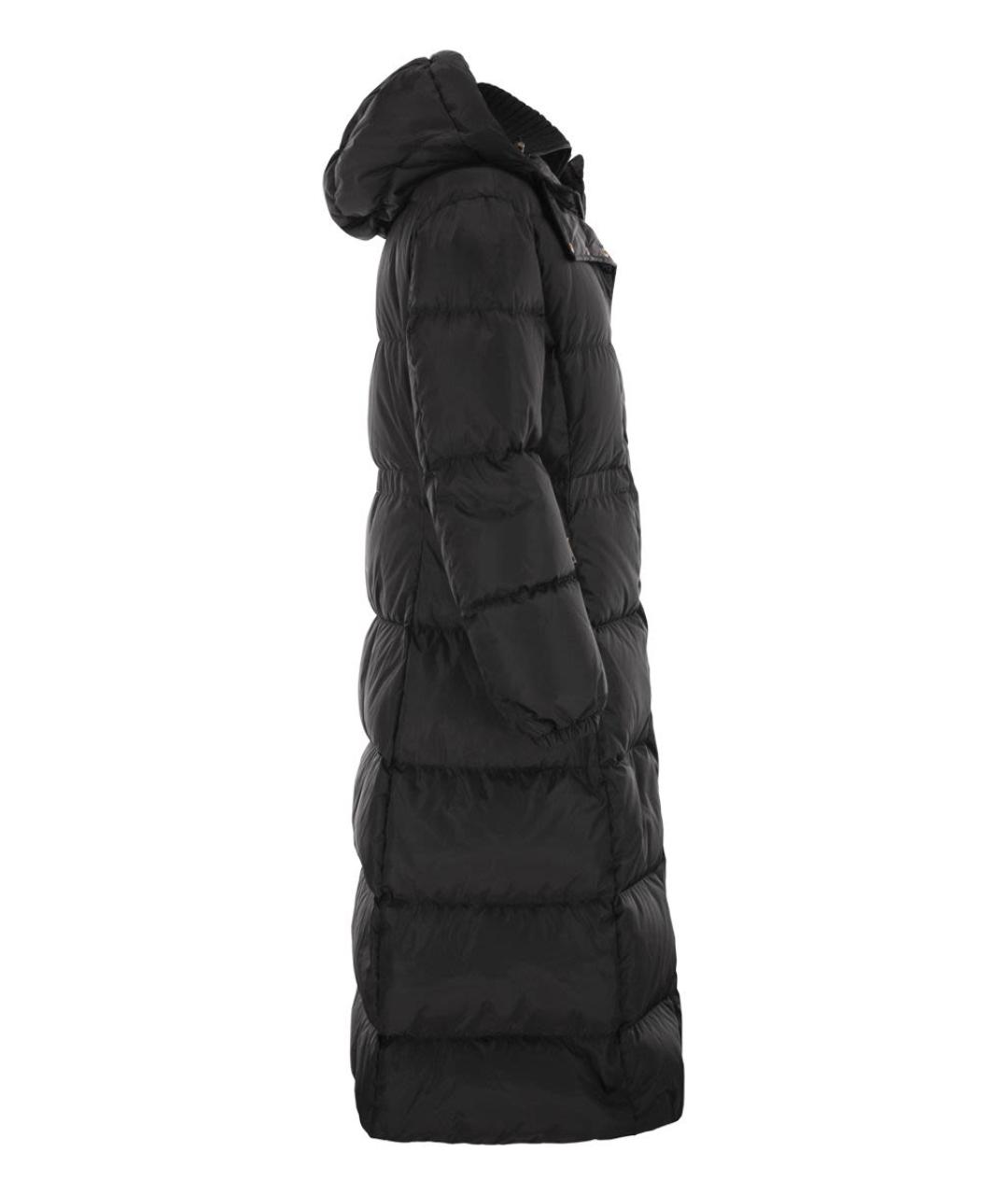 MONCLER Черная полиамидовая куртка, фото 3