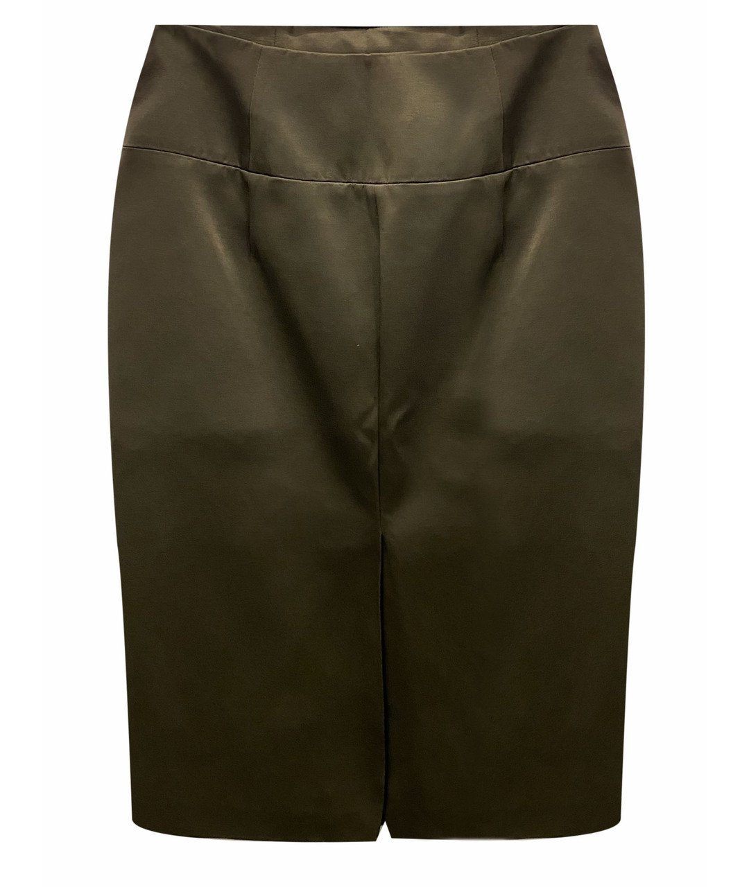 MAISON MARGIELA Хаки юбка миди, фото 1