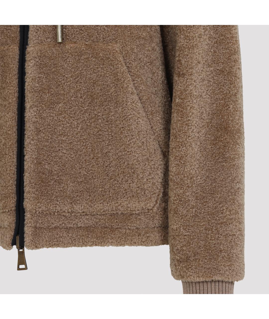 MONCLER Коричневая куртка, фото 4