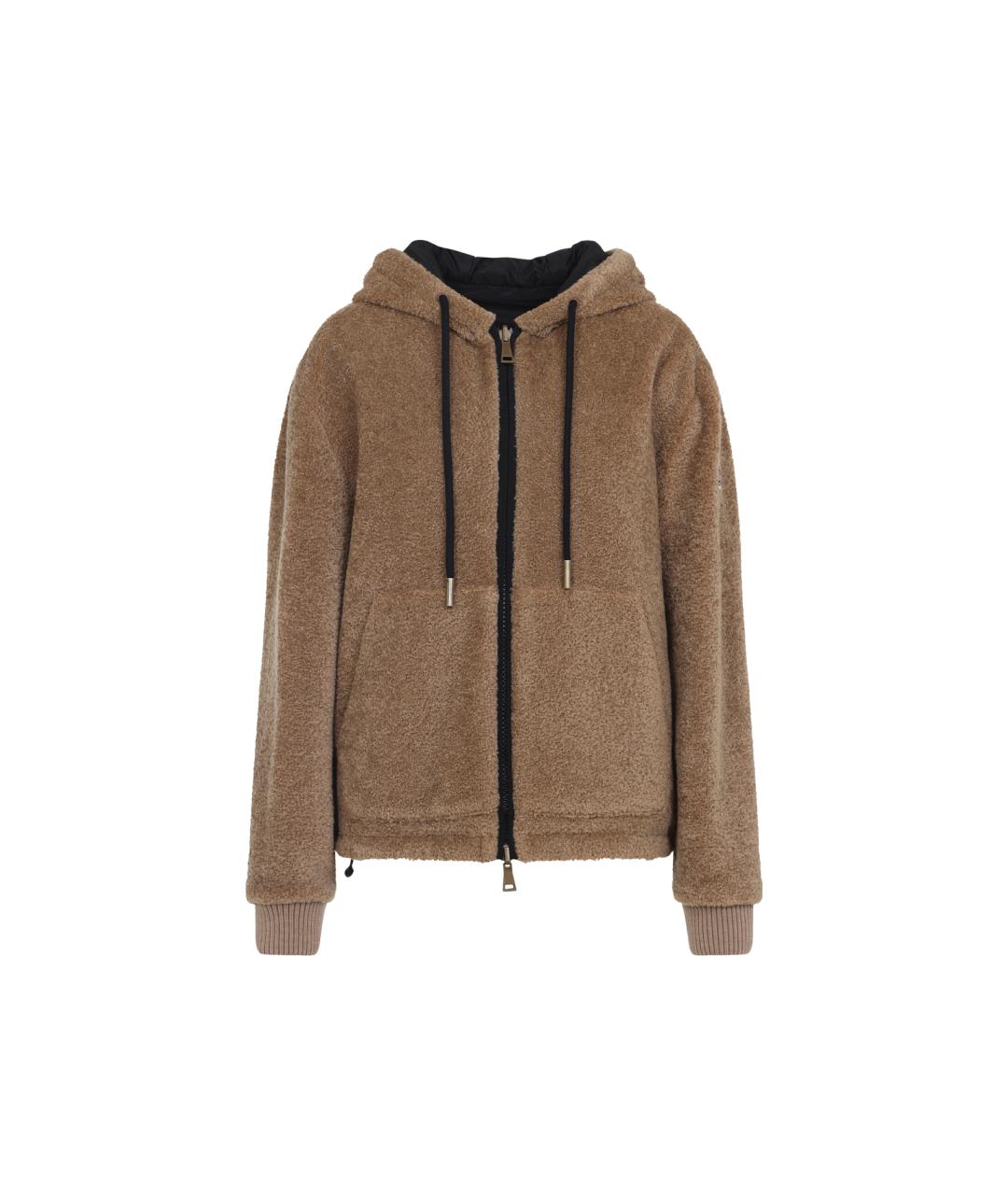 MONCLER Коричневая куртка, фото 1