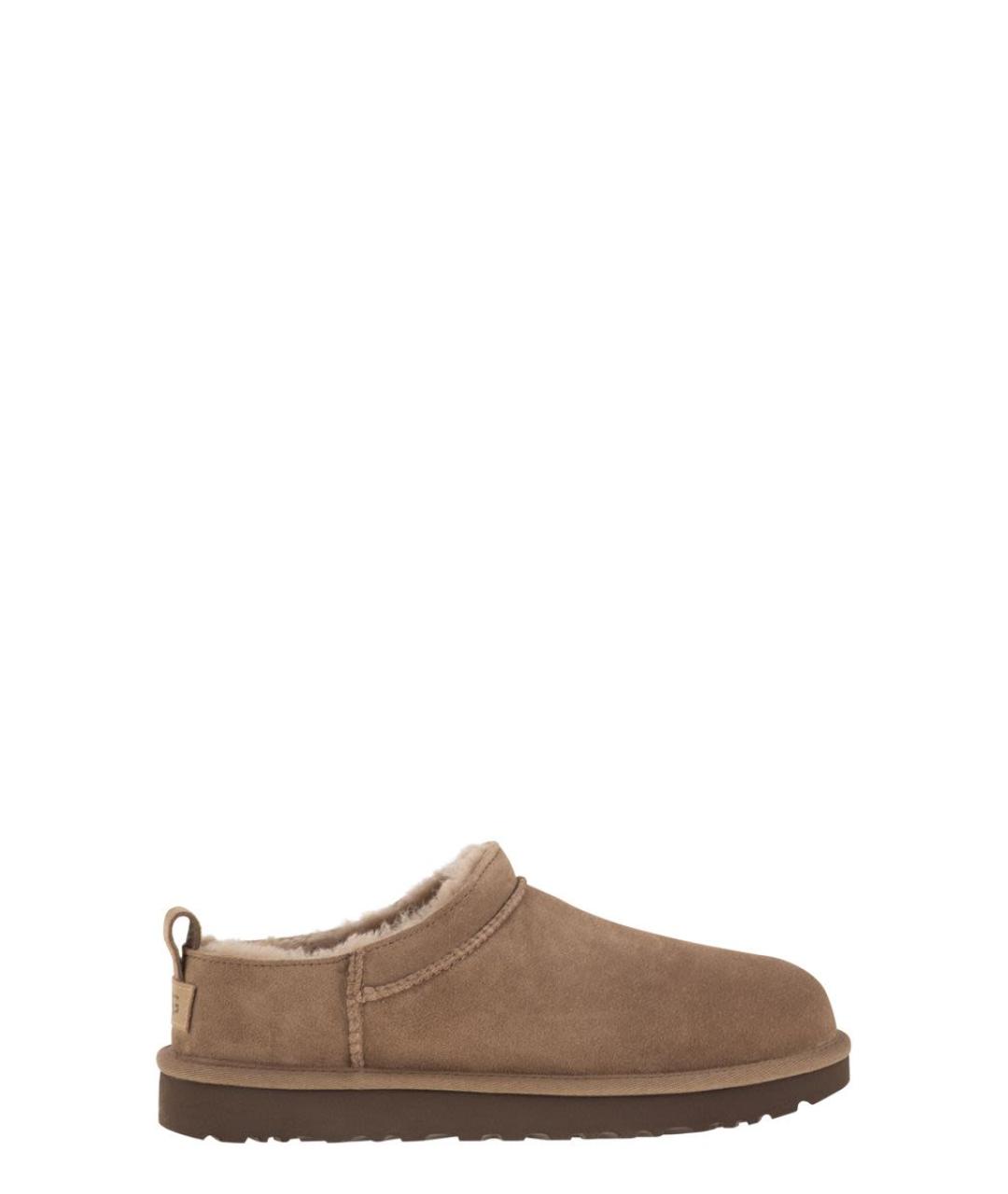 UGG AUSTRALIA Коричневые замшевые сабо, фото 1