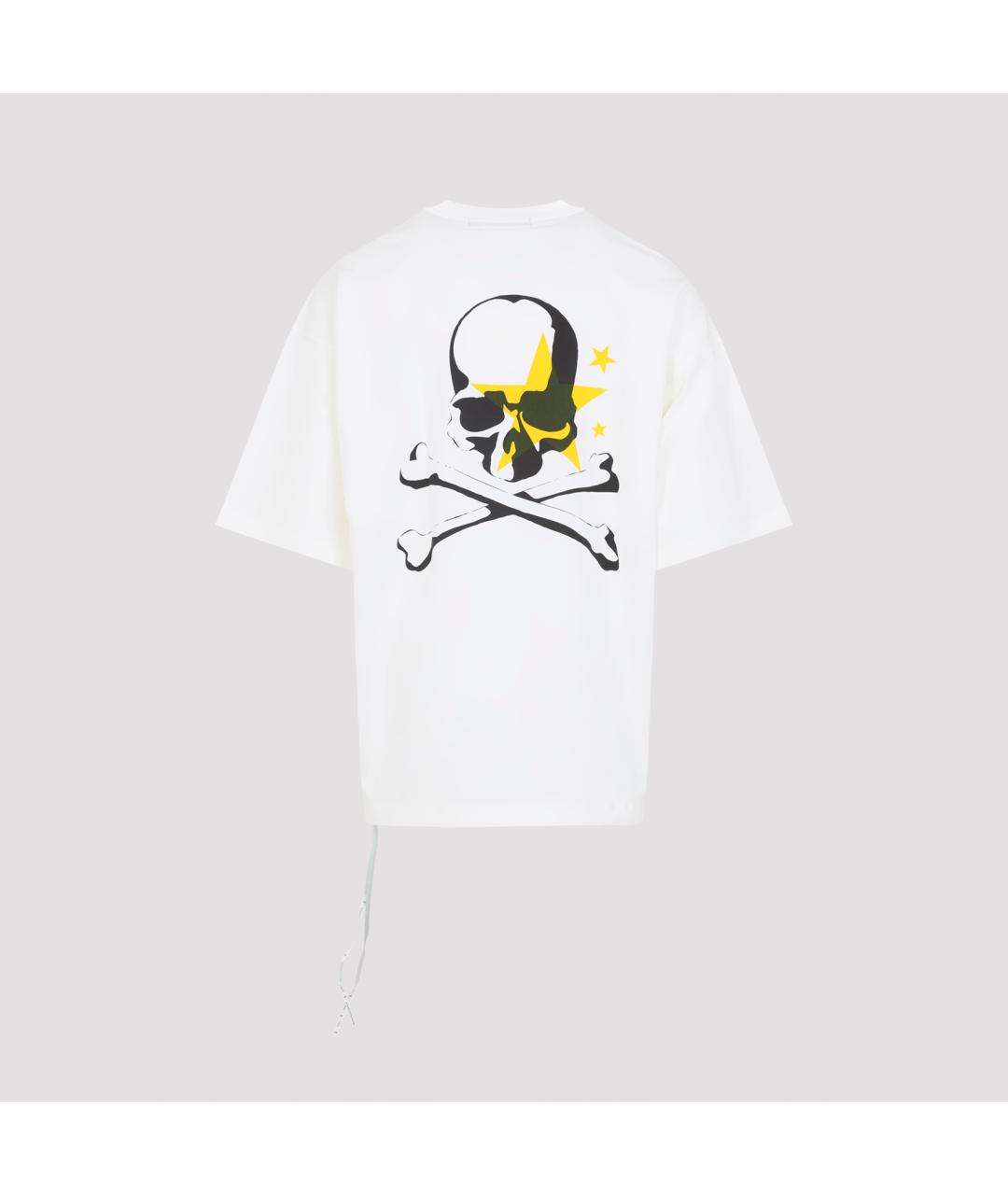 MASTERMIND JAPAN Белая хлопковая футболка, фото 2