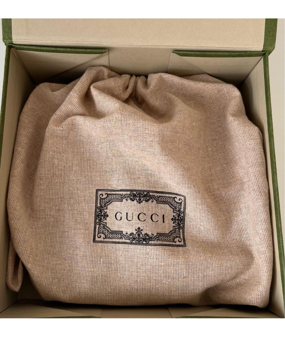 GUCCI Черный кожаный ремень, фото 7