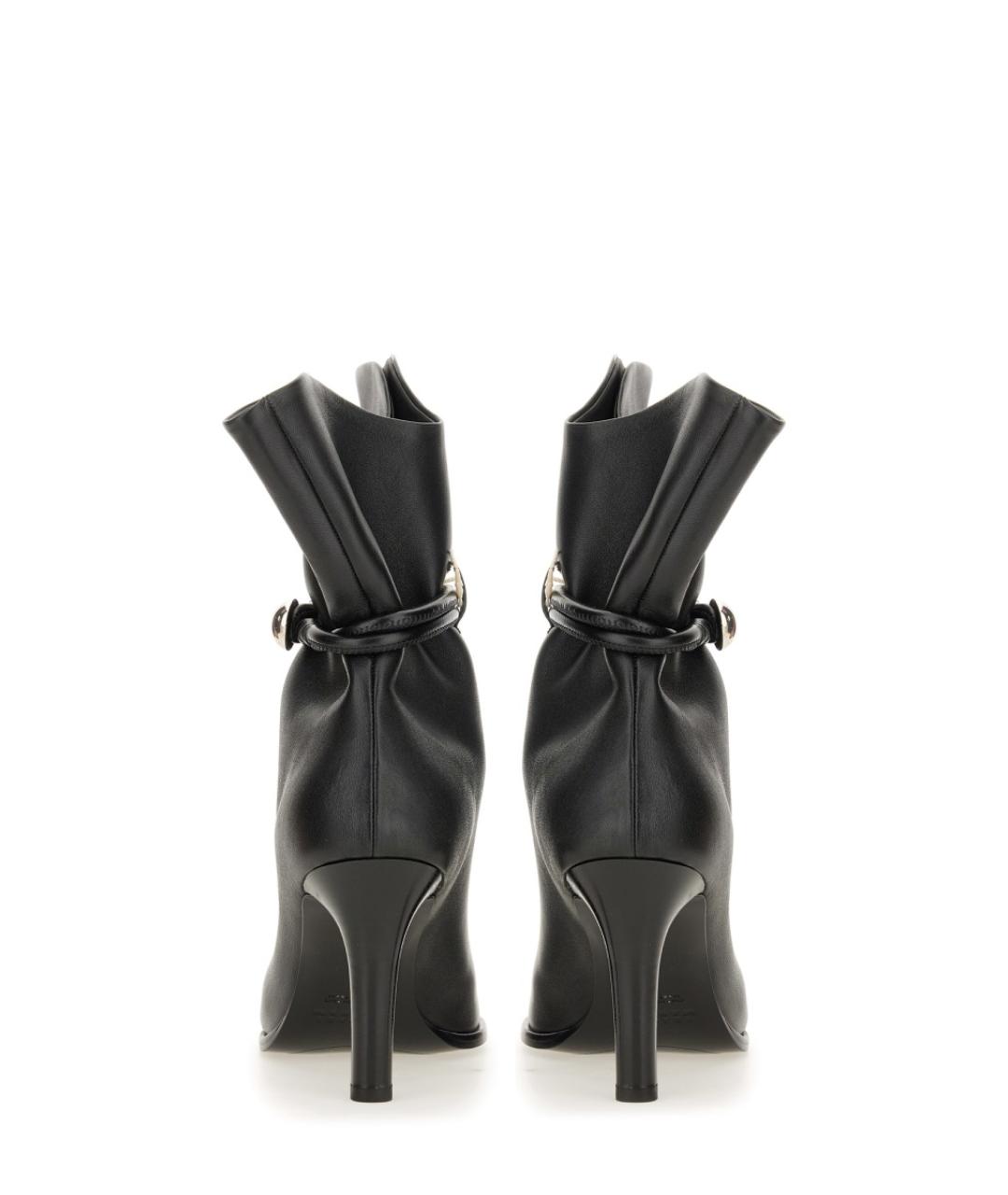 ISABEL MARANT Черные кожаные ботильоны, фото 5