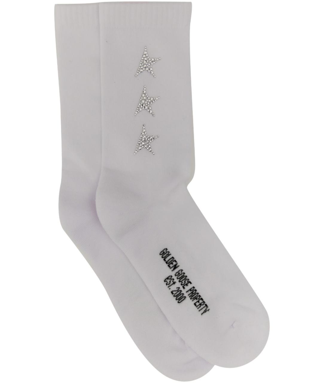 GOLDEN GOOSE DELUXE BRAND Белые носки, чулки и колготы, фото 1