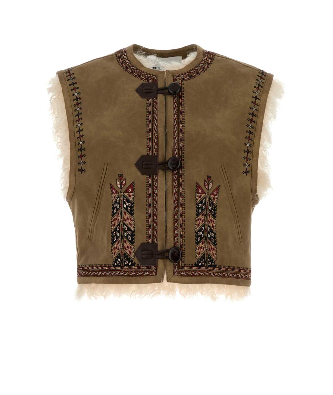 ISABEL MARANT Коричневый жилет, фото 1