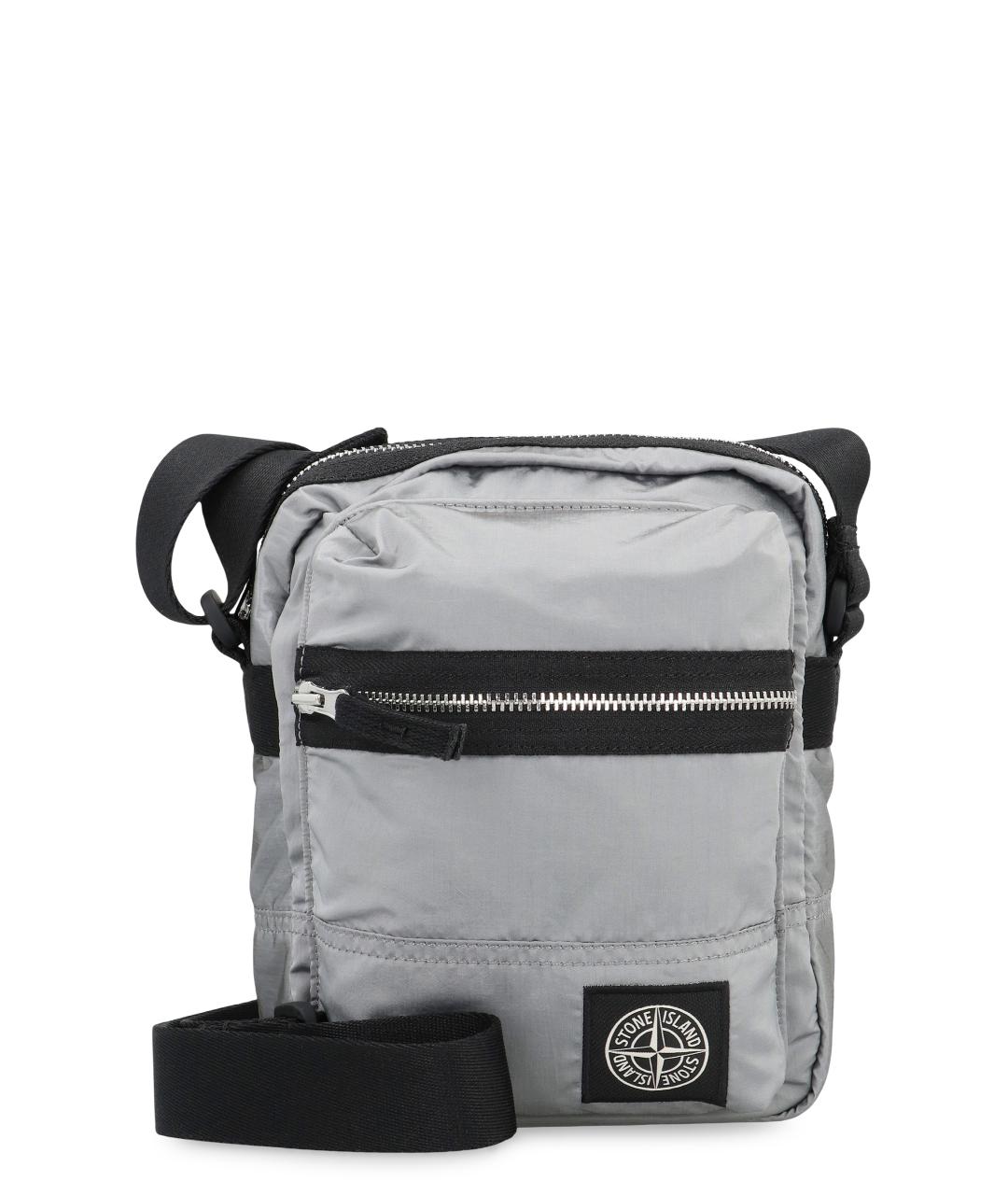 STONE ISLAND Синтетическая сумка на плечо, фото 1