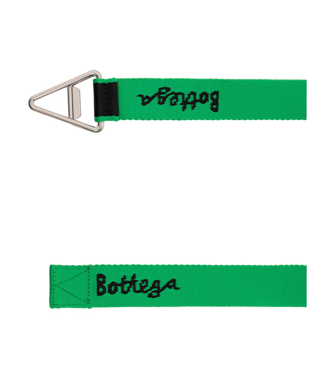 BOTTEGA VENETA Зеленый ремень, фото 3