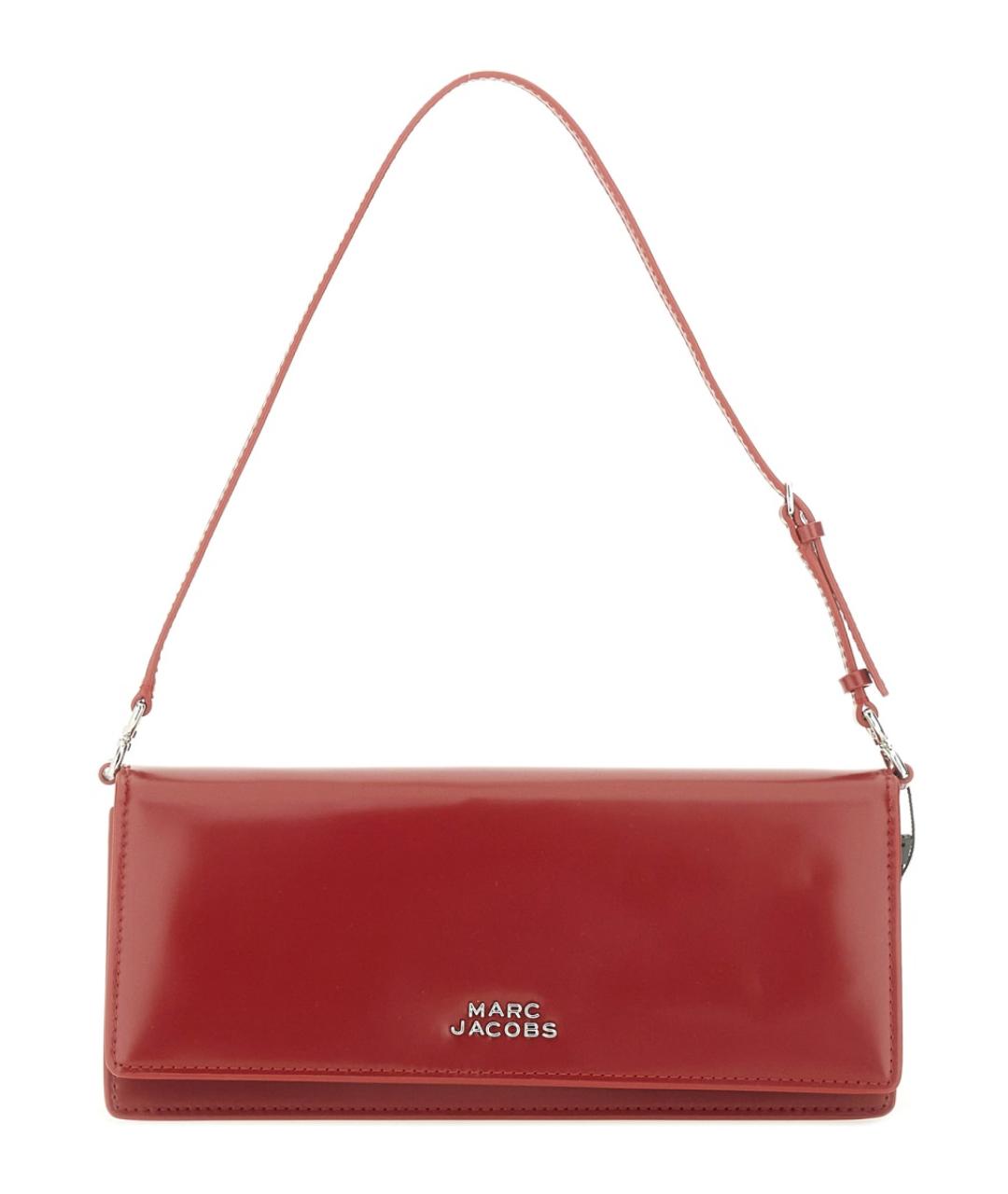 MARC JACOBS Красная кожаная сумка через плечо, фото 1