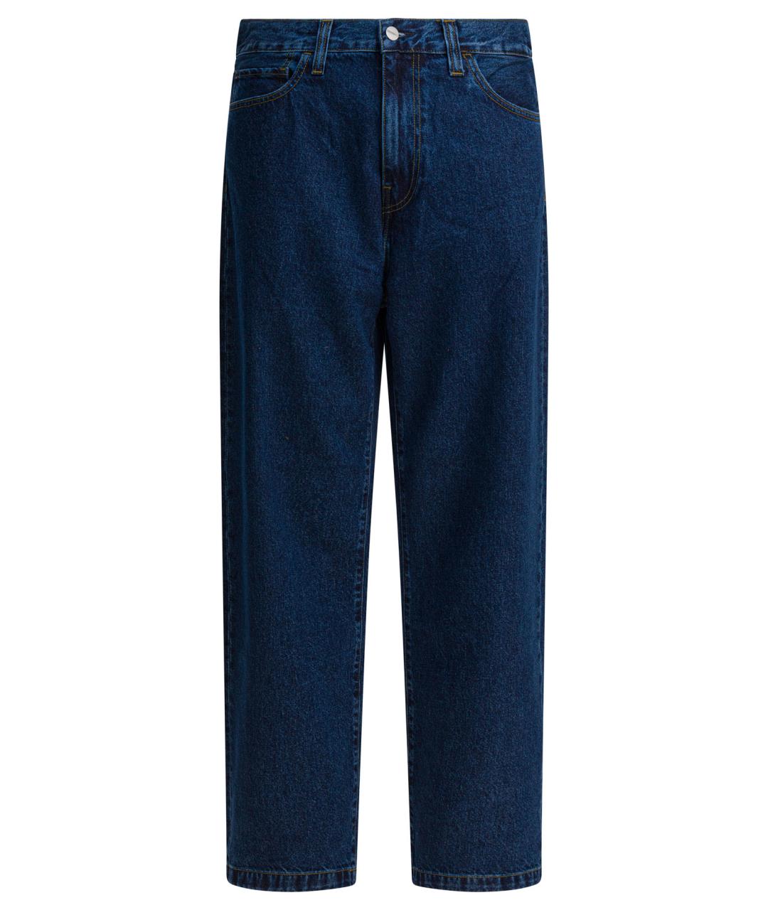 CARHARTT WIP Синие хлопковые повседневные брюки, фото 1