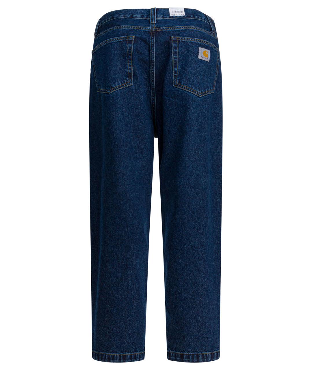 CARHARTT WIP Синие хлопковые повседневные брюки, фото 2