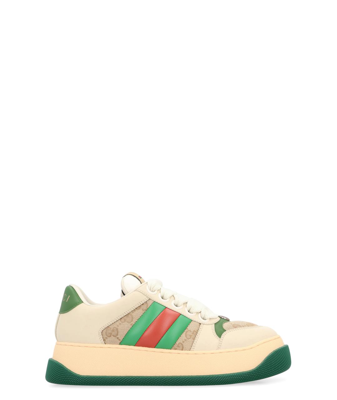 GUCCI Мульти низкие кроссовки / кеды, фото 1