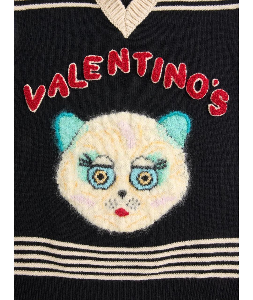 VALENTINO Мульти шерстяная жилетка, фото 5