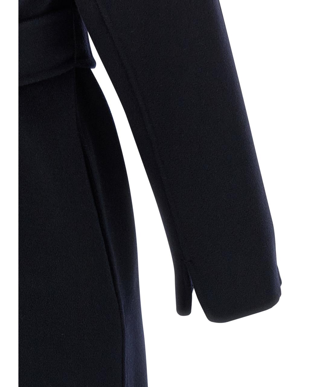 'S MAX MARA Синее шерстяное пальто, фото 4