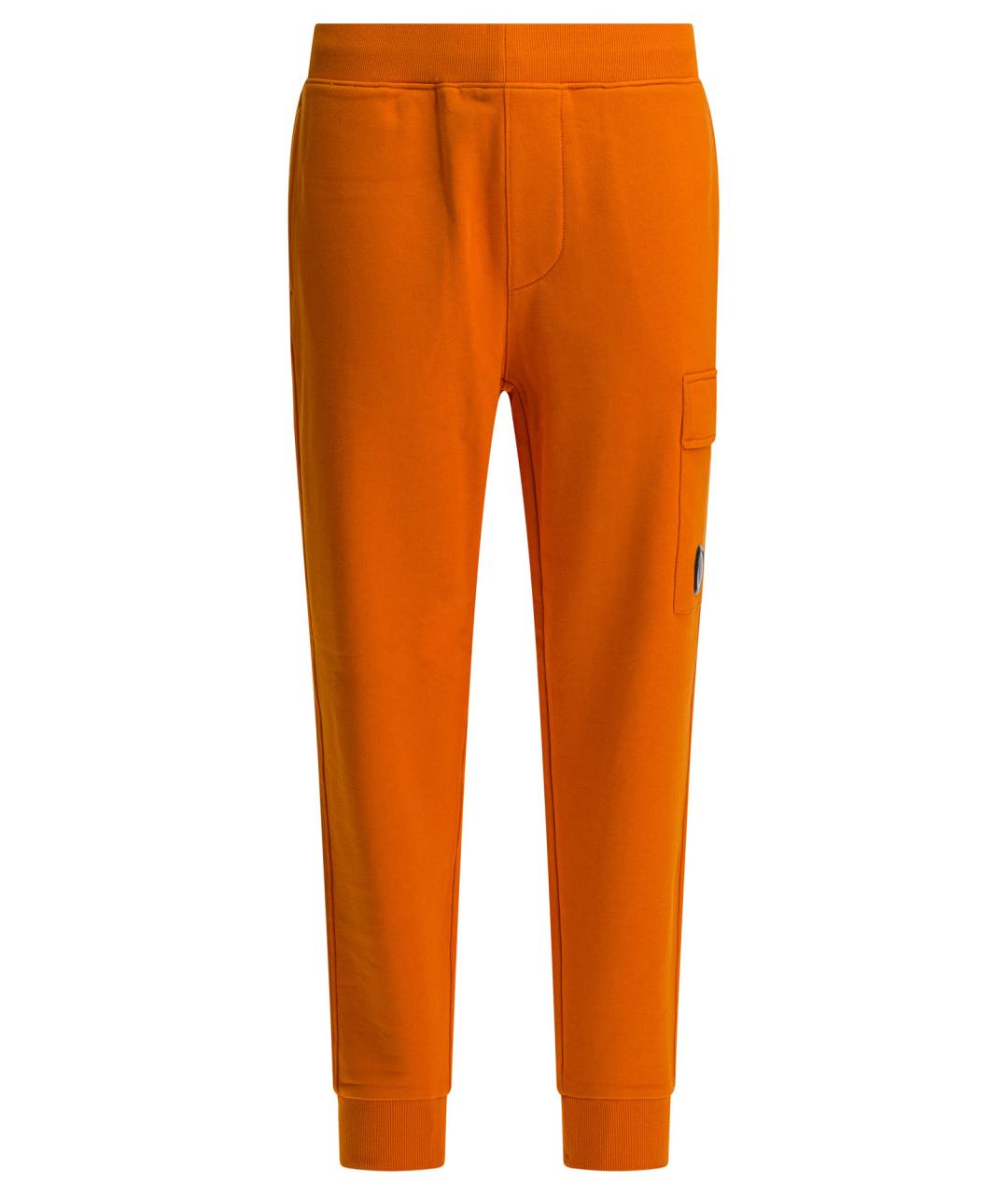 CP COMPANY Оранжевое хлопковые повседневные брюки, фото 1