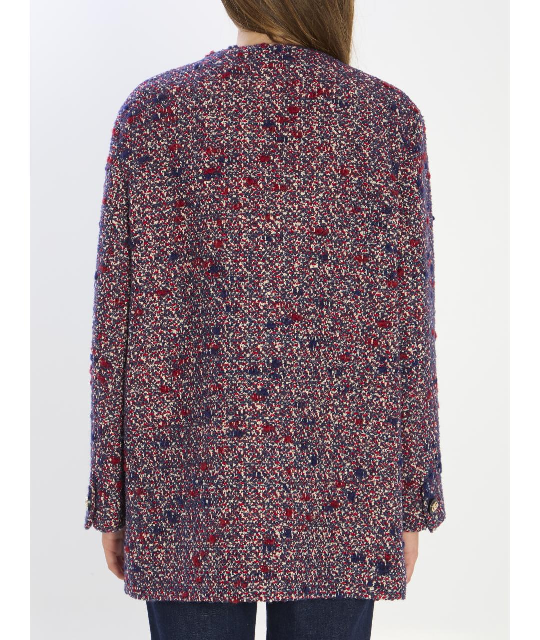 GUCCI Мульти шерстяная куртка, фото 4