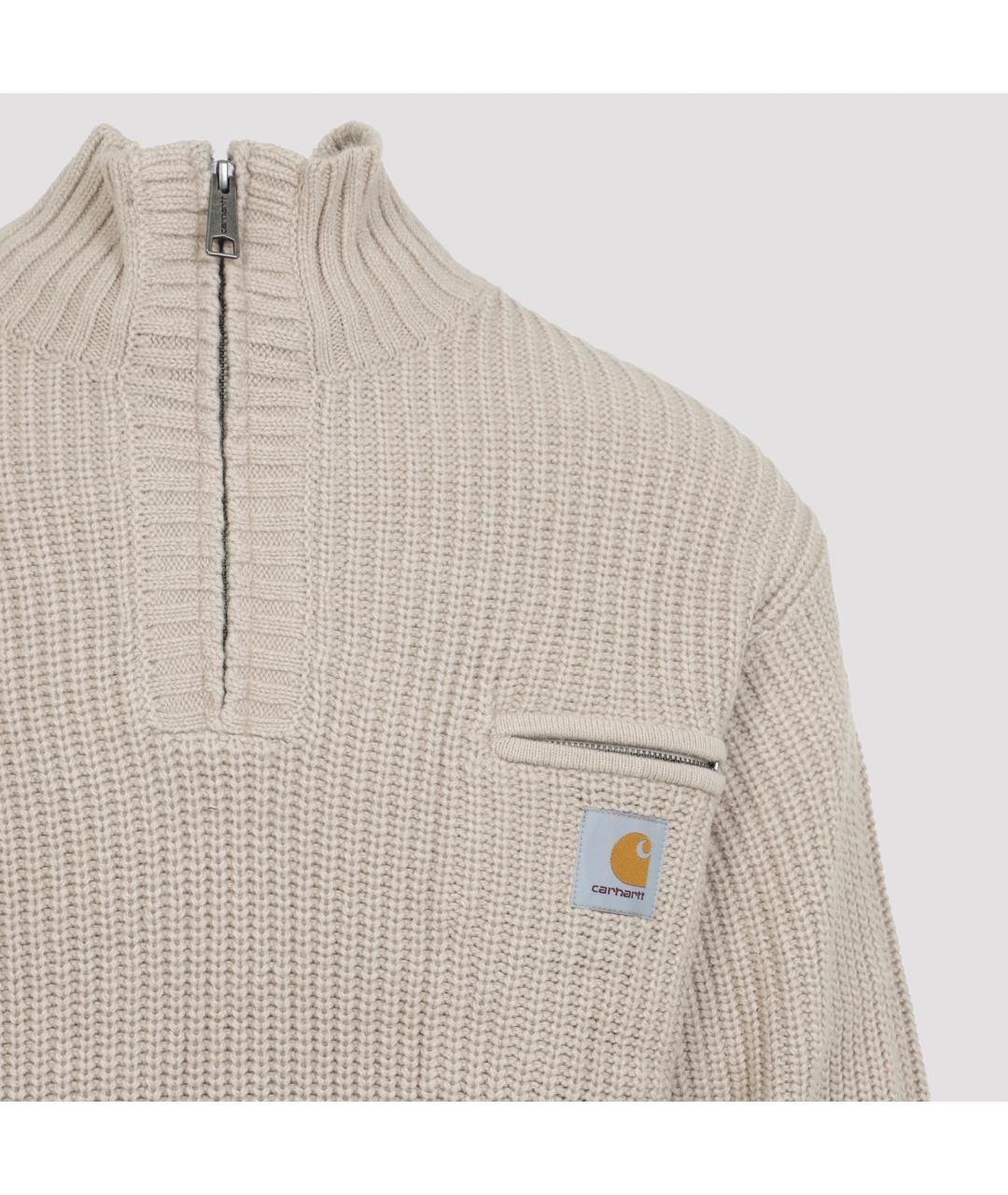 CARHARTT WIP Бежевый джемпер / свитер, фото 3
