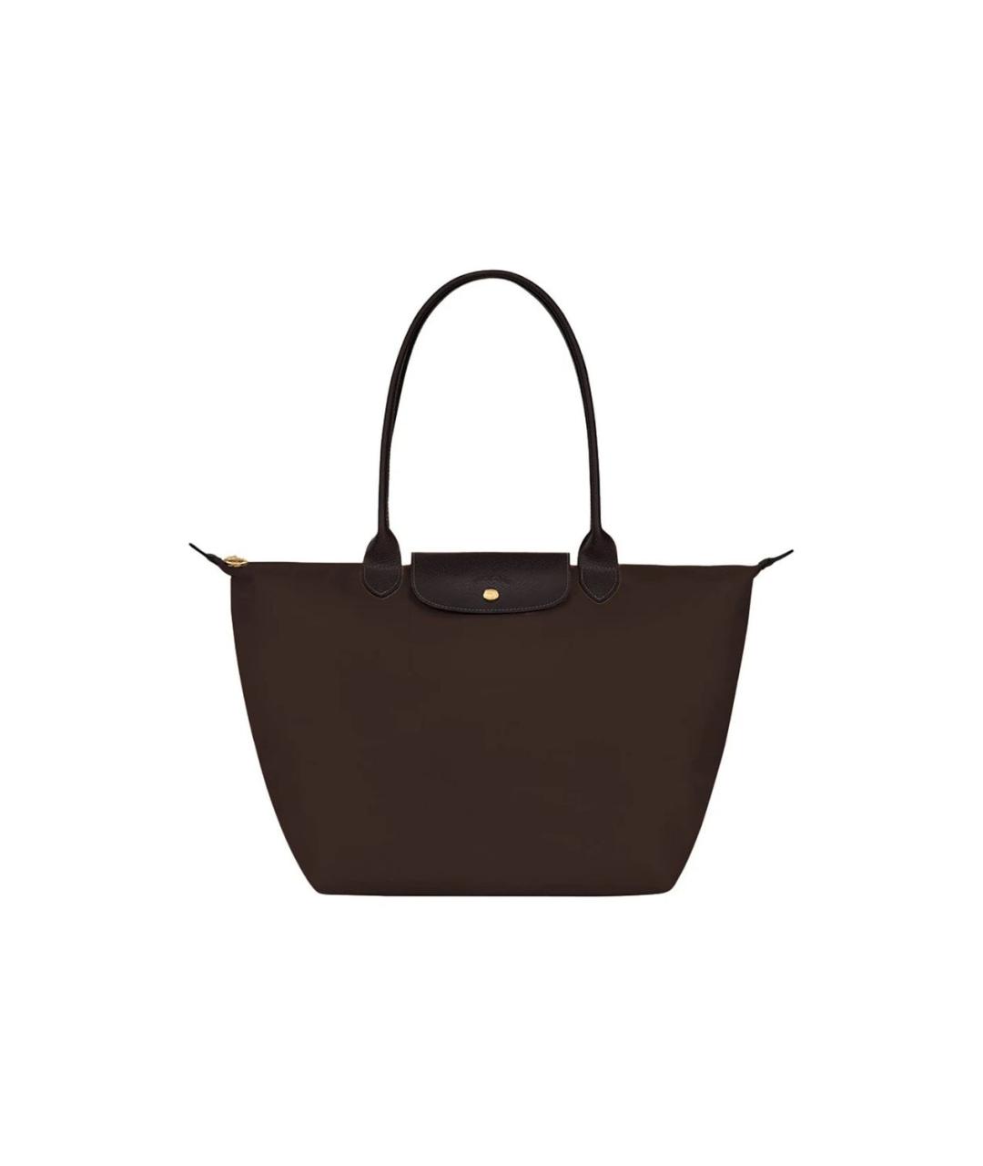 LONGCHAMP Коричневая сумка тоут, фото 1