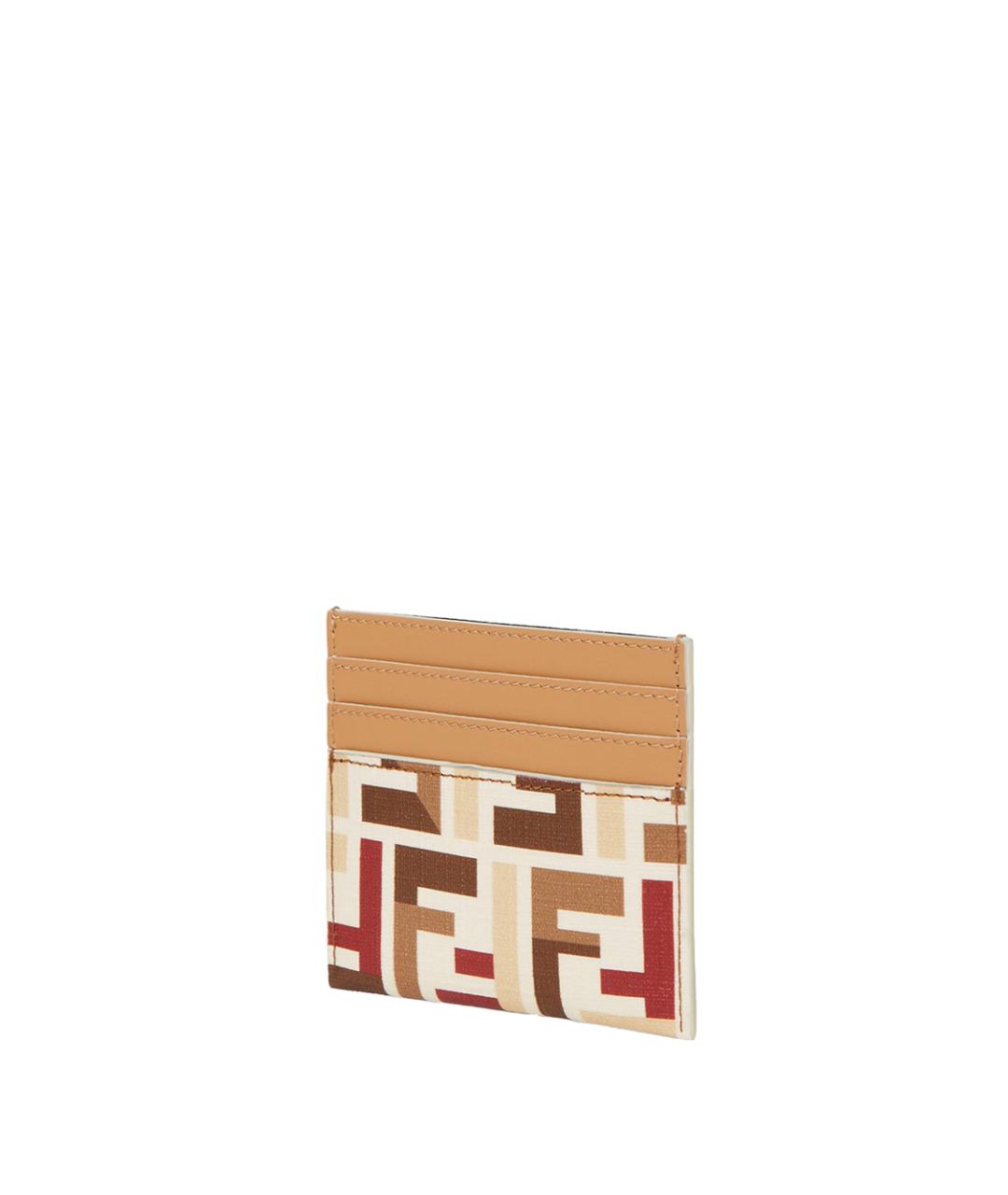 FENDI Бежевый кардхолдер, фото 2