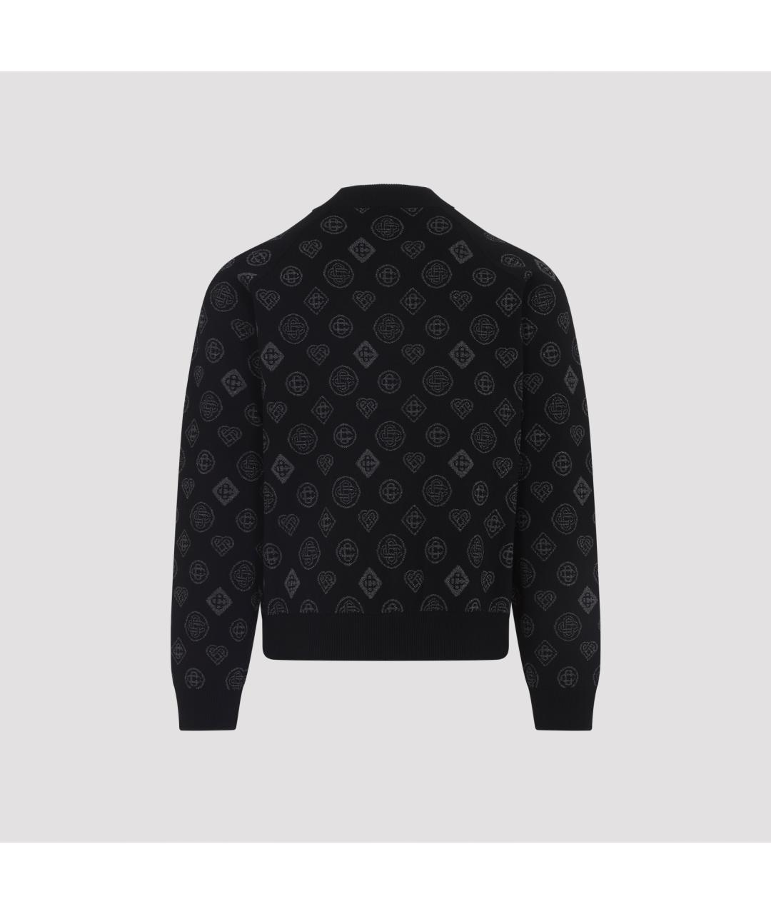 CASABLANCA Черная полиэстеровая куртка, фото 2