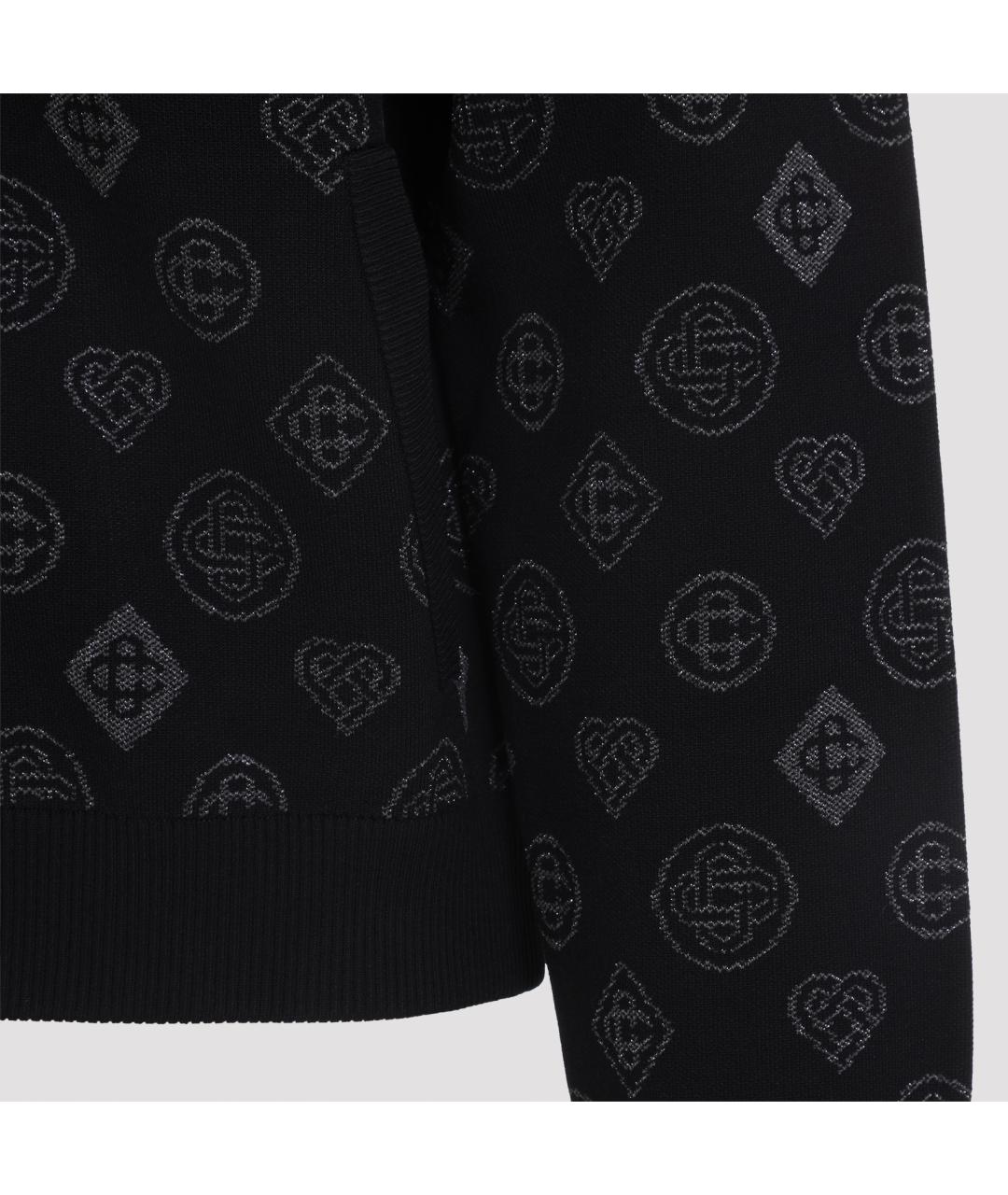 CASABLANCA Черная полиэстеровая куртка, фото 3