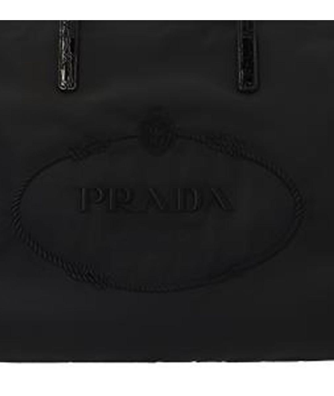PRADA Черная сумка тоут, фото 6
