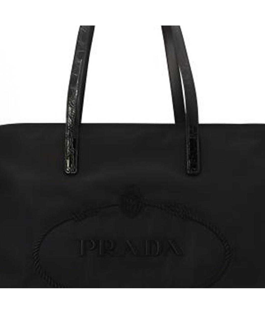 PRADA Черная сумка тоут, фото 4