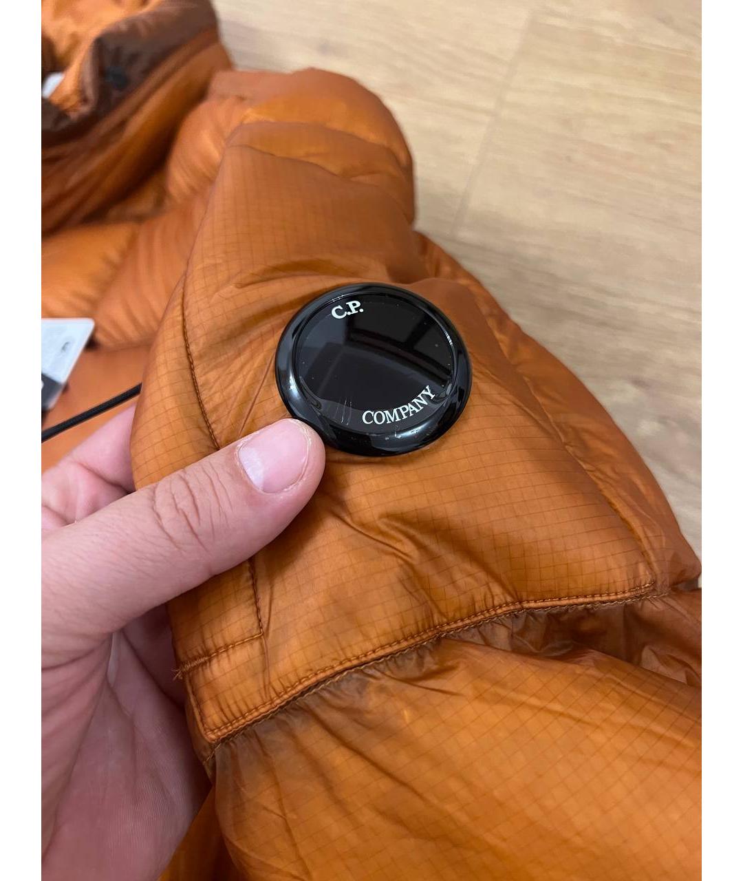 CP COMPANY Оранжевый пуховик, фото 3