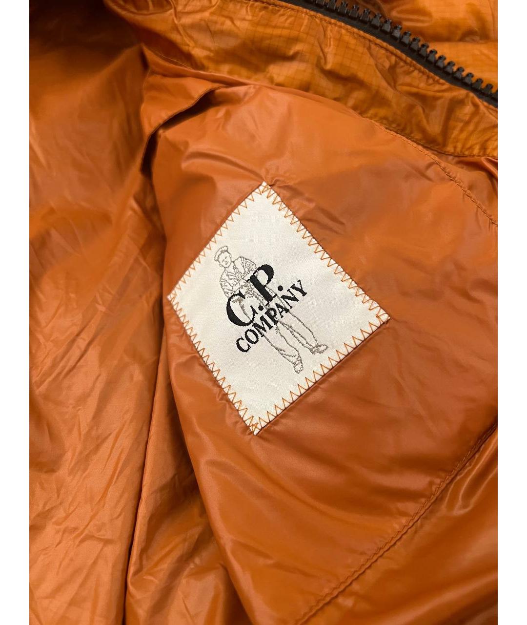 CP COMPANY Оранжевый пуховик, фото 4