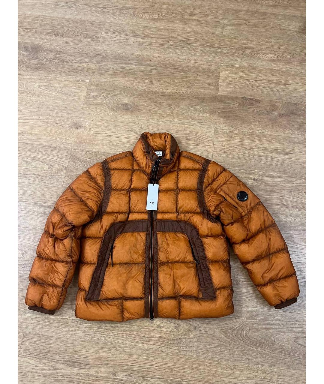CP COMPANY Оранжевый пуховик, фото 9