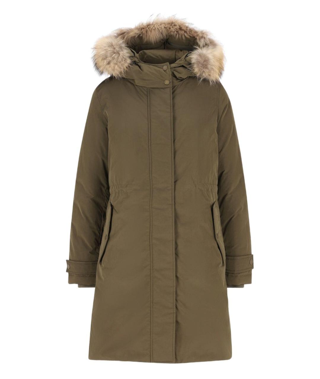 WOOLRICH Зеленая полиэстеровая парка, фото 1