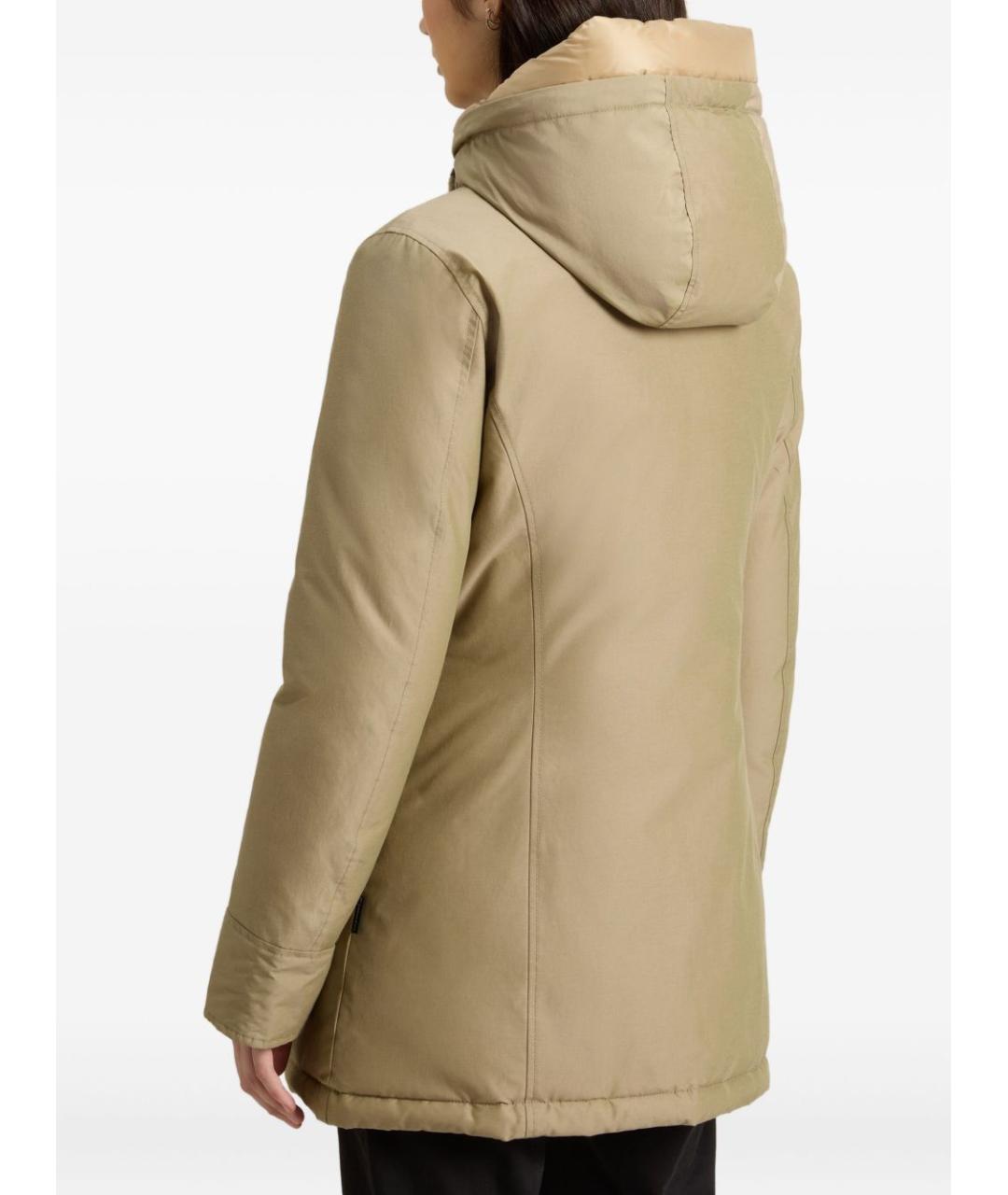 WOOLRICH Бежевая парка, фото 3