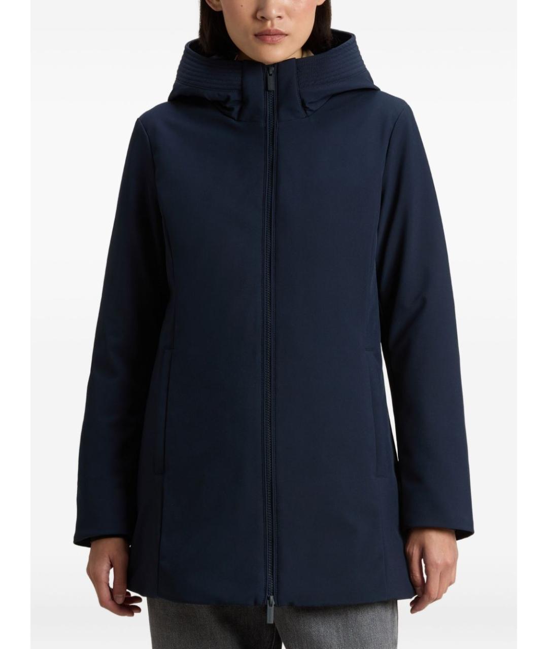 WOOLRICH Синяя полиэстеровая парка, фото 2