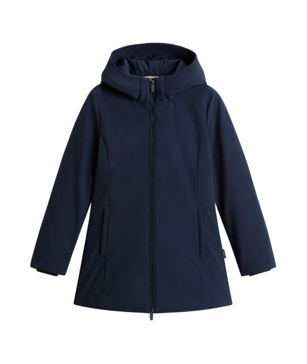WOOLRICH Синяя полиэстеровая парка, фото 1