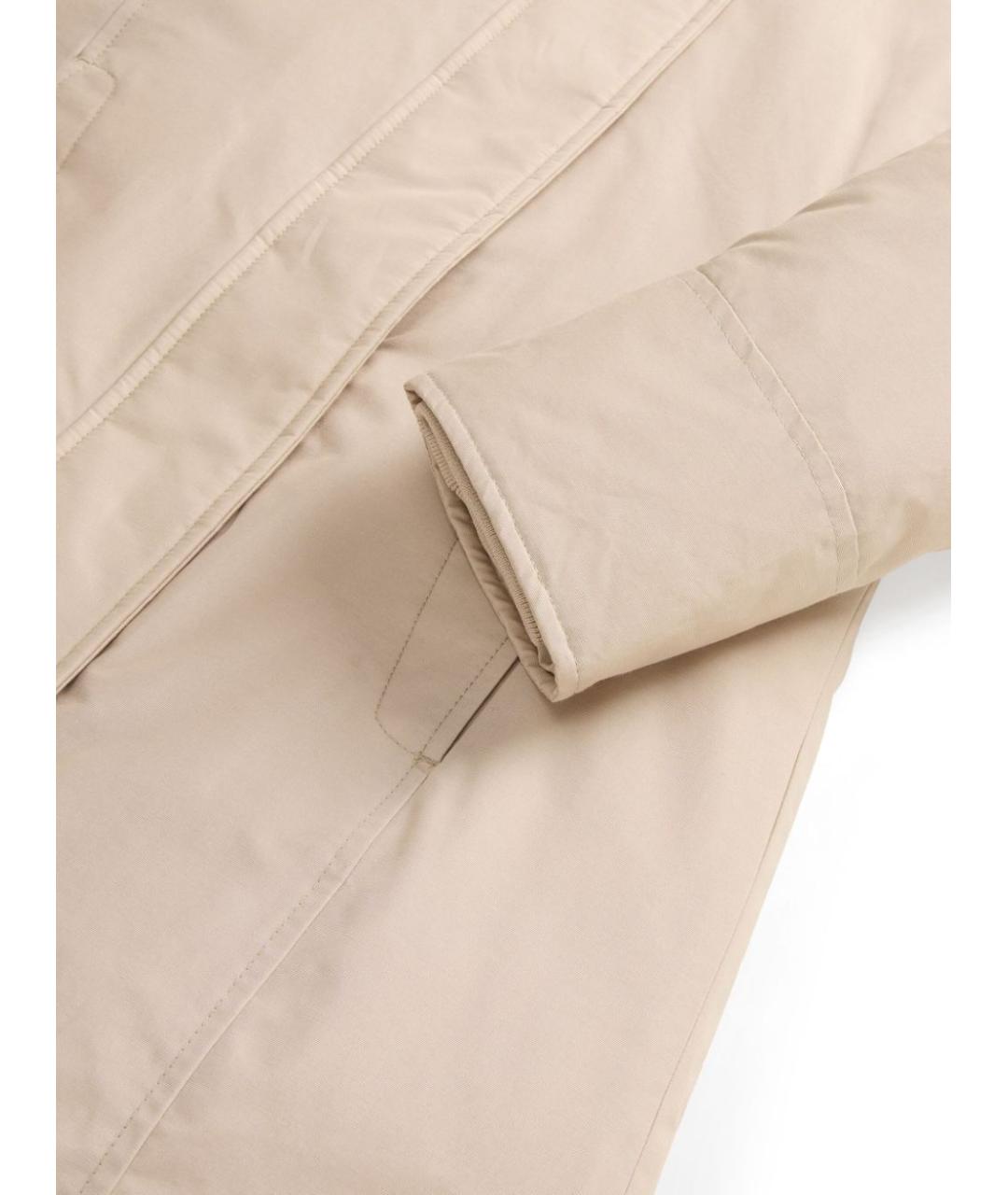 WOOLRICH Бежевое пальто, фото 3
