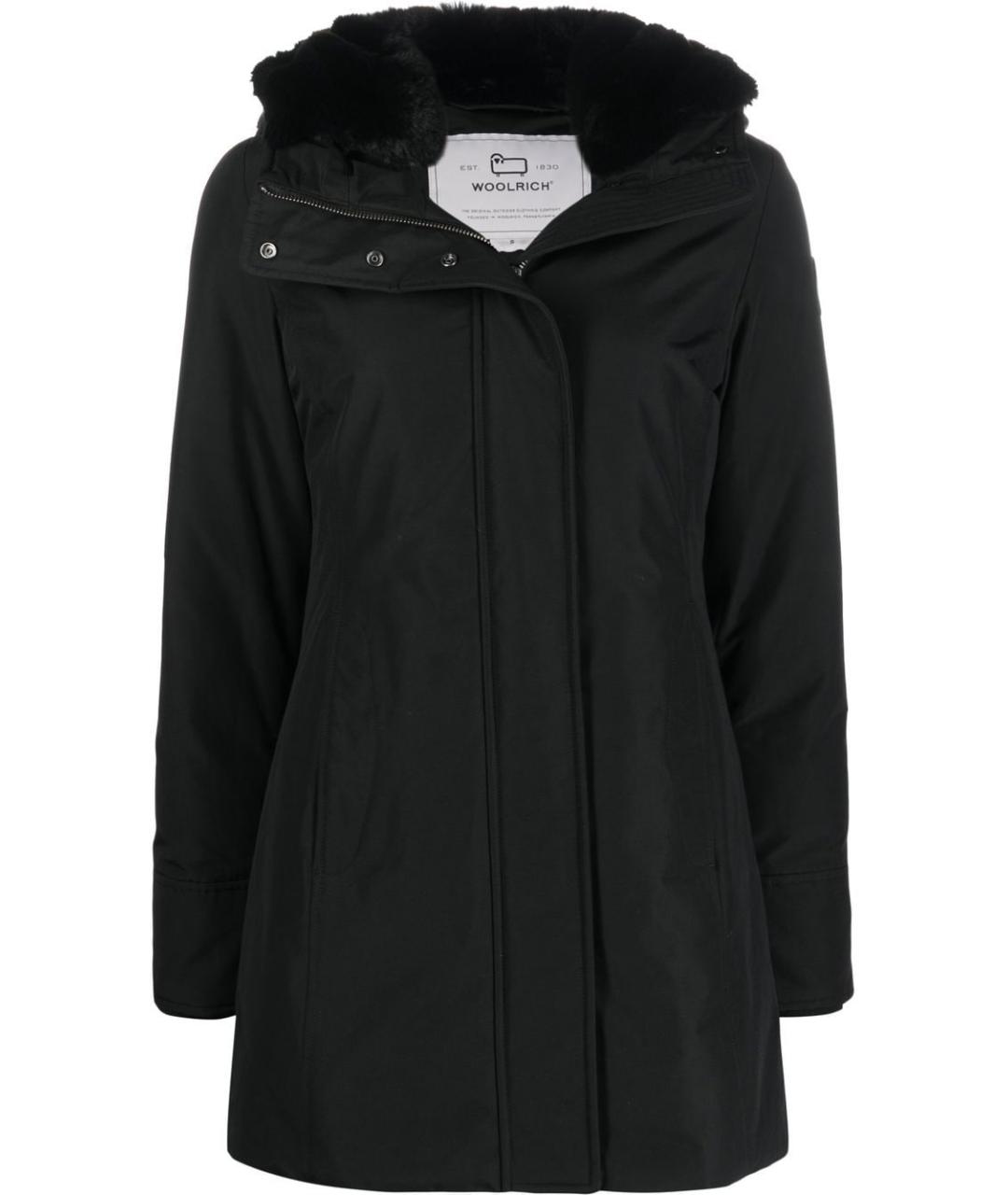 WOOLRICH Черная парка, фото 1