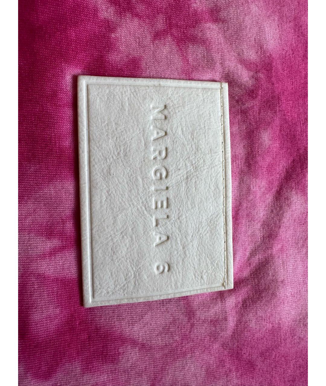 MM6 MAISON MARGIELA Розовый хлопковый детская футболка / топ, фото 4