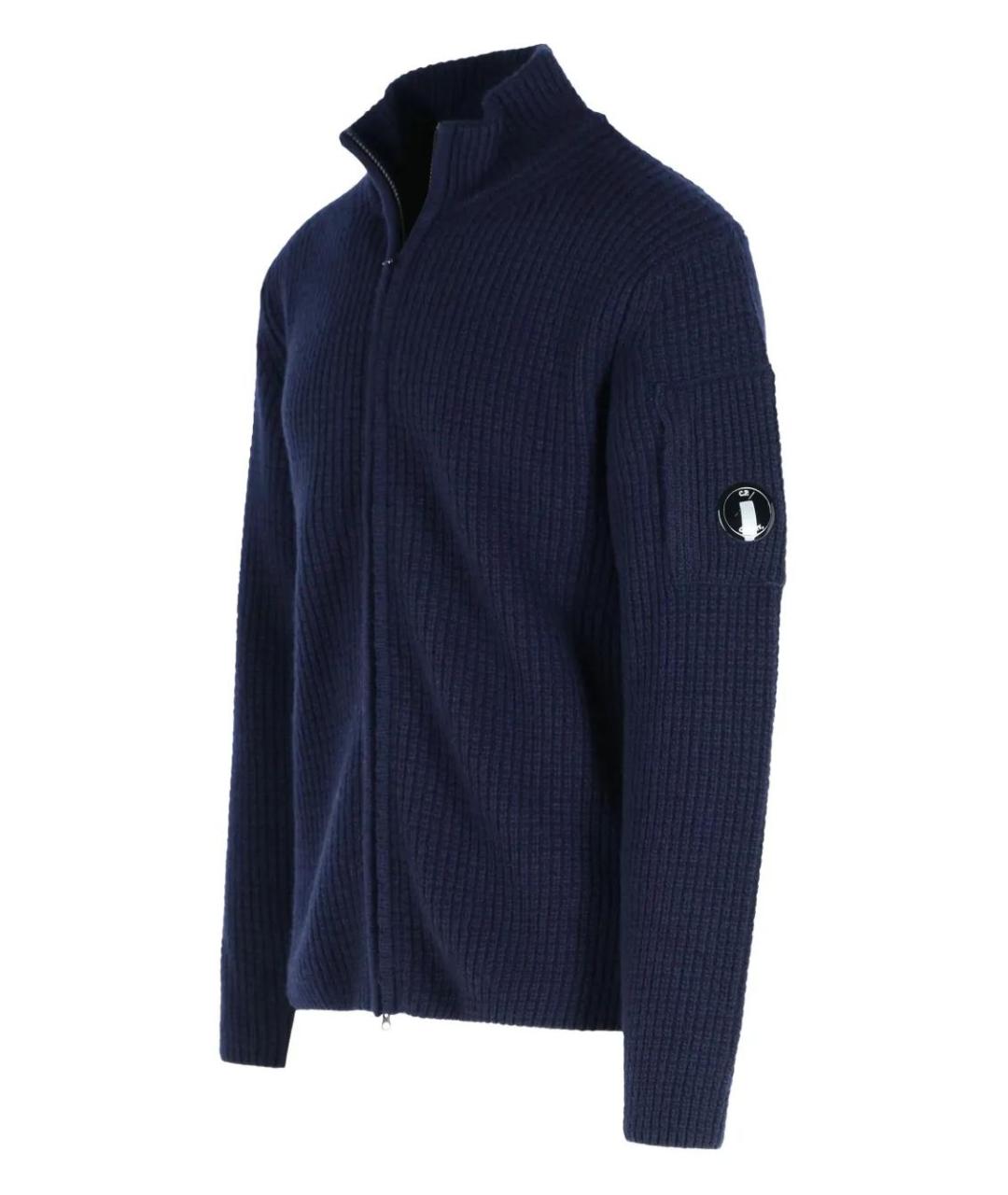 CP COMPANY Синий шерстяной джемпер / свитер, фото 3