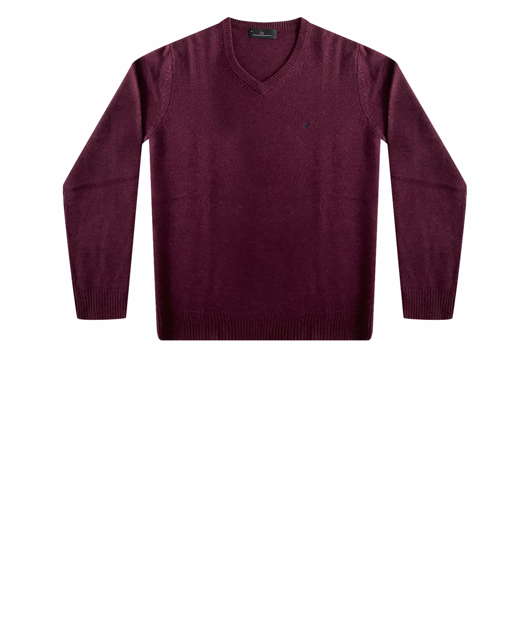 CH CAROLINA HERRERA Бордовый шерстяной джемпер / свитер, фото 1