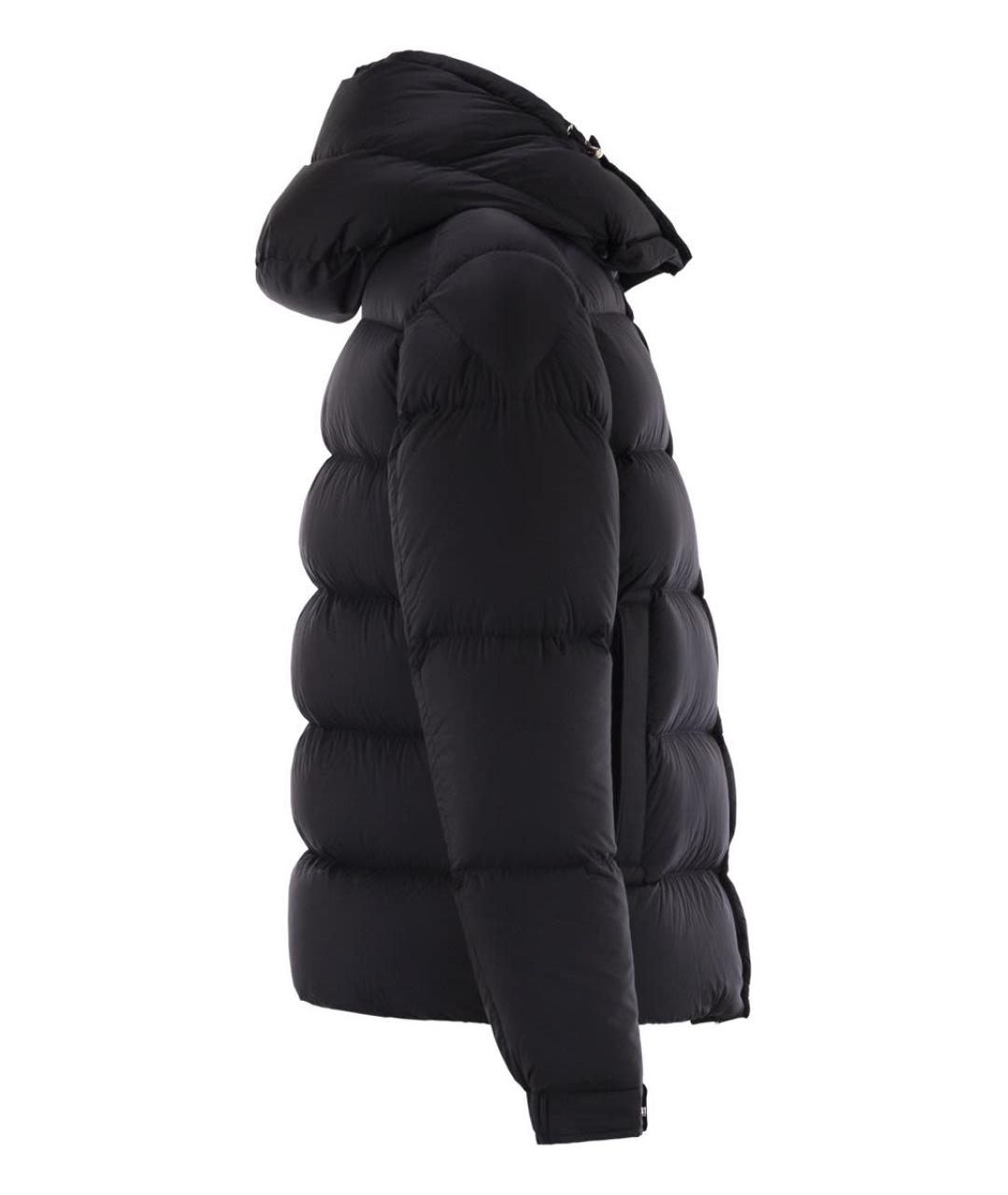 MONCLER Темно-синяя полиамидовая куртка, фото 3